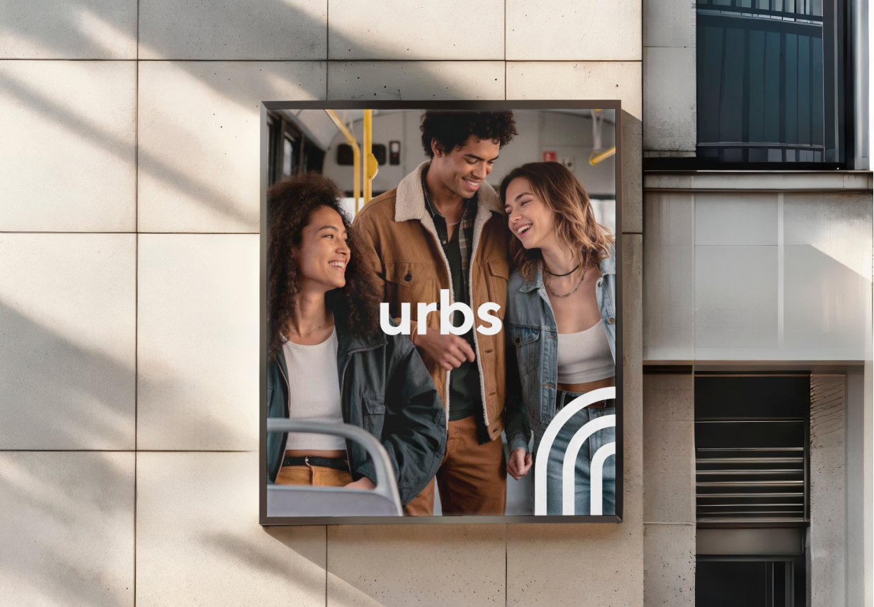 Graphic depicting UI-styled buttons with different categories of interior design items on top of an image of a modern interior living room.